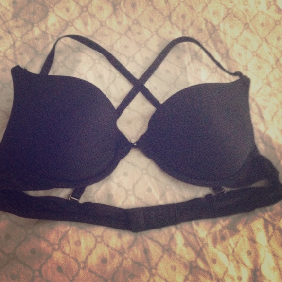 Size 36A black push-up bra