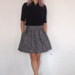 Madewell grey skirt