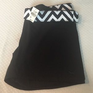 PINK Victoria's Secret Shorts - Pink Victoria's Secret FoldOver Waist Yoga Shorts PINK Victoria's Secret Shorts - Pink Victoria's Secret FoldOver Waist Yoga Shorts