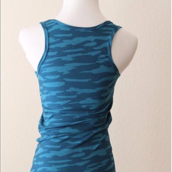 Under Armour North Star ocean blue tank - Picture 2 of 4