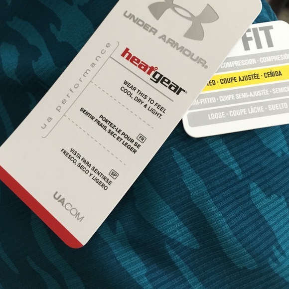 Under Armour North Star ocean blue tank - Picture 4 of 4