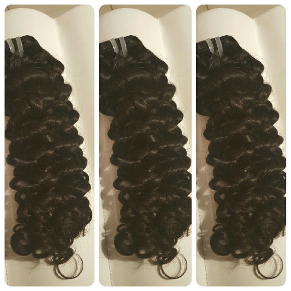 4 PINEAPPLE WAVE BUNDLES/1 SILK-BASE Closure - Picture 3 of 4