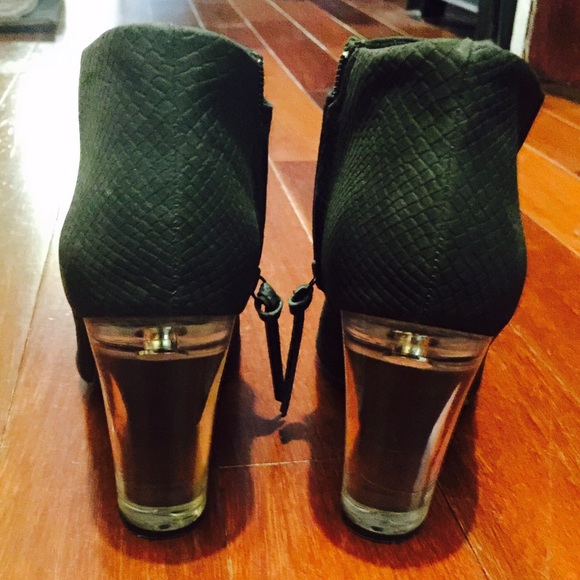 SOLD! Black Lucite Boot | Tildon | - Picture 2 of 4