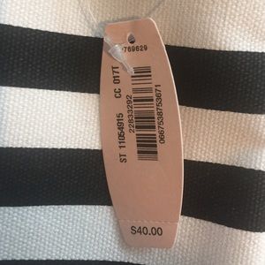 Victoria's Secret Bags - Victoria's Secret Bling Striped Purse Victoria's Secret Bags - Victoria's Secret Bling Striped Purse