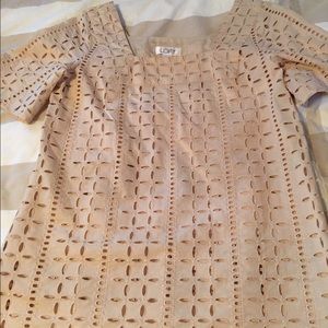Ann Taylor Loft cut out blouse