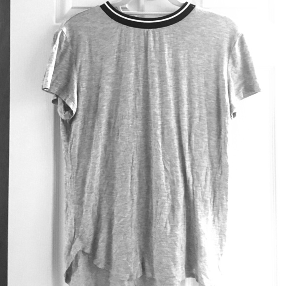 Grey long T-shirt