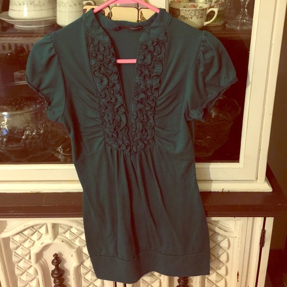 Maurice's Brand Women's Teal S/S Tunic, Size Small