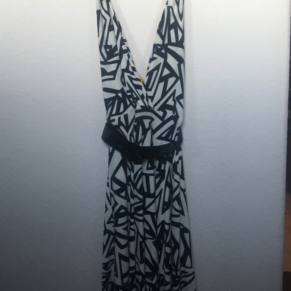halter midi dress
