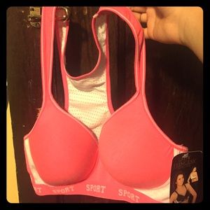 Hot Pink Sports Bra, 42C
