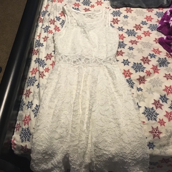 White homecoming dress