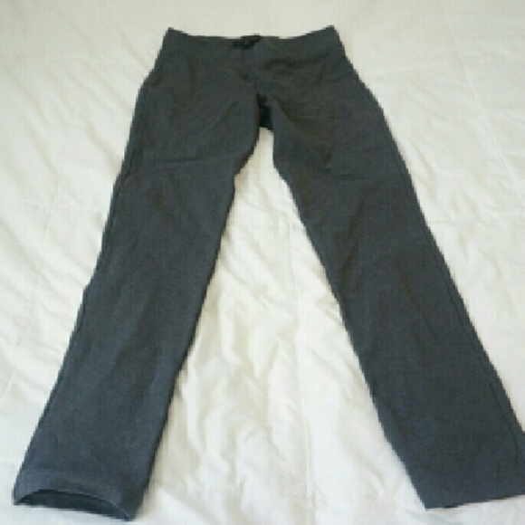 Active thick dark-grey leggings