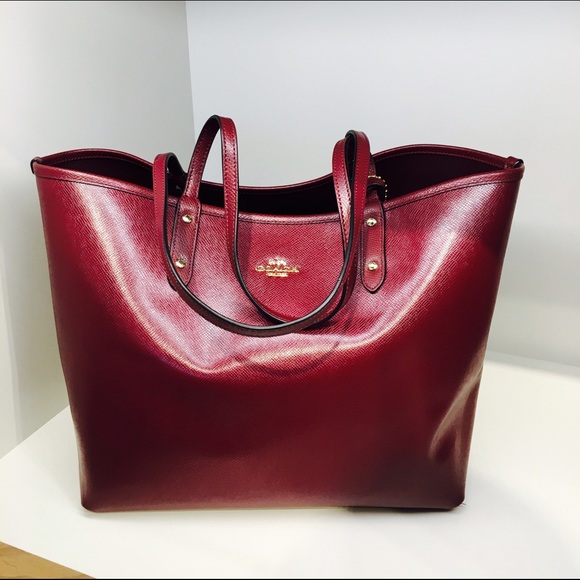 ✨NWT Coach City Tote Reversible & Mini Pouch - Picture 4 of 4