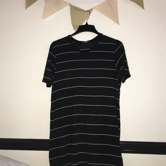 Striped Brandy Melville T-shirt dress