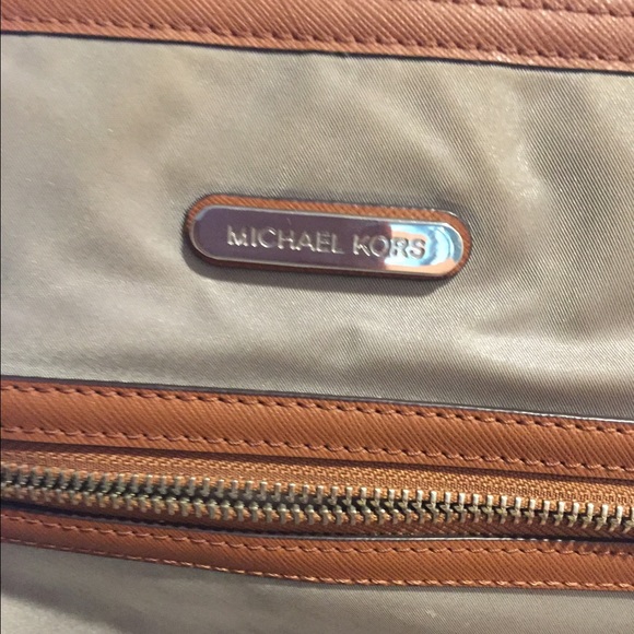 Small Michael Kors grey tote bag