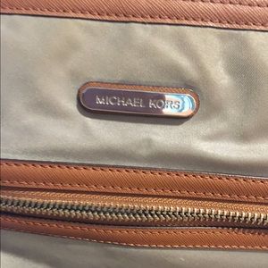 Small Michael Kors grey tote bag