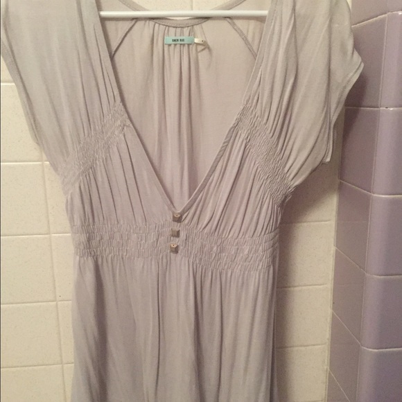 Cute deep V tunic