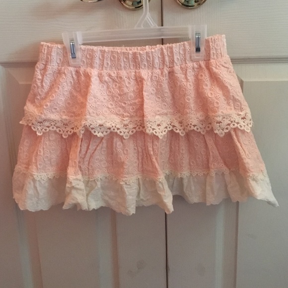 Pink Mini Skirt