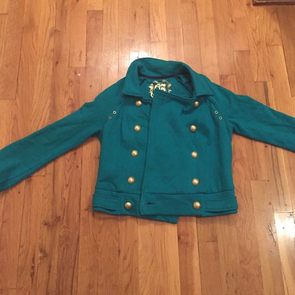 Sailor style green blazer - Picture 1 of 4