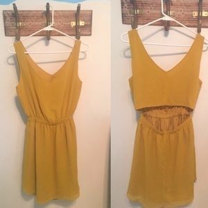 BCBGeneration Open Back Dress with Pockets