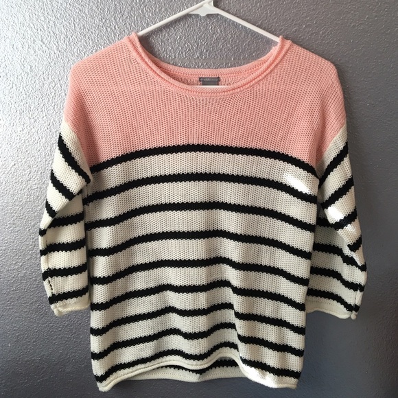 *Traded* Color block and striped sweater - Picture 2 of 4