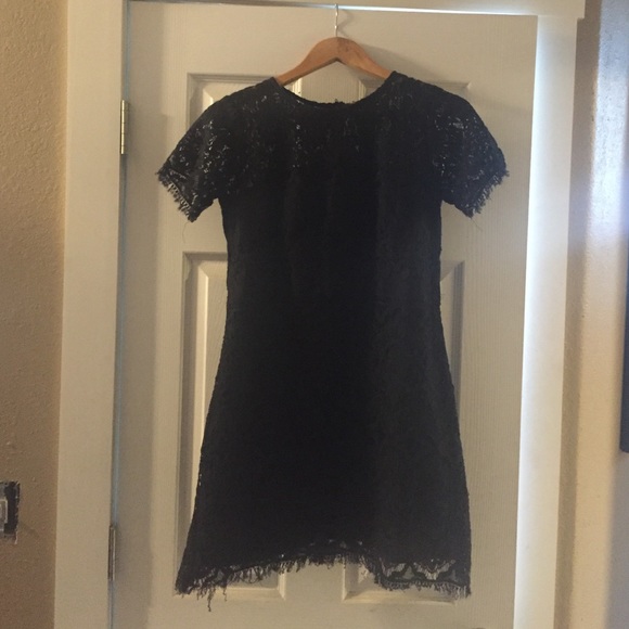 Free People black lace dress