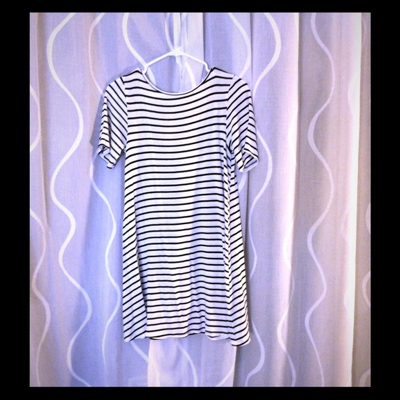 Striped Tshirt dress