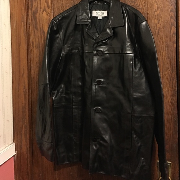 Black Wilson leather