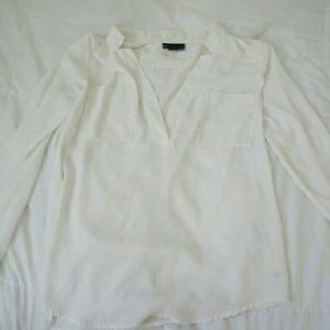 White chiffon blouse