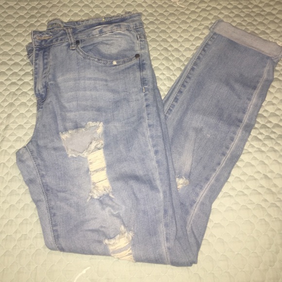 Ripped Slim Fit Jeans