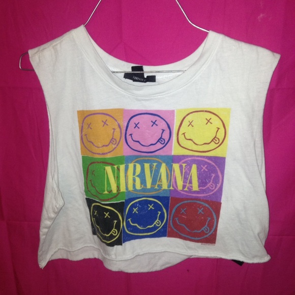 Nirvana crop top