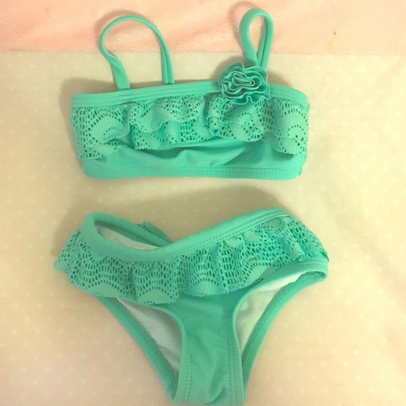 Teal bikini