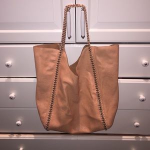 Tan tote