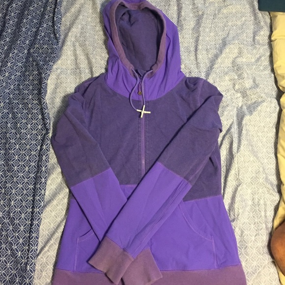 Purple Lululemon running jacket