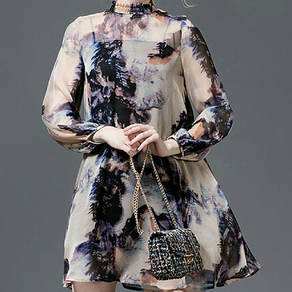 Dresses & Skirts - SILK MINI DRESS/TUNIC