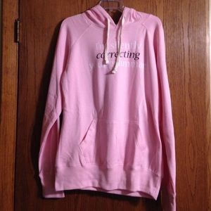 "I'm silently correcting you grammar" hoodie