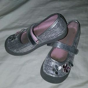 Silver Toddler Shoes