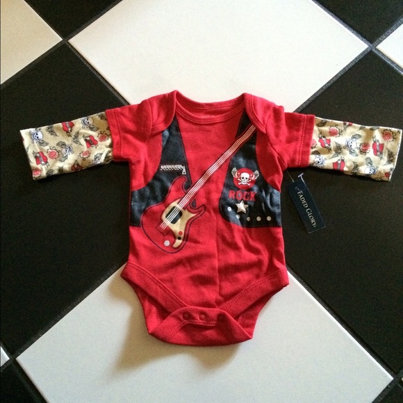 🎸SOLD🎸New Tattoo Sleeve Rocker Vest Onesie