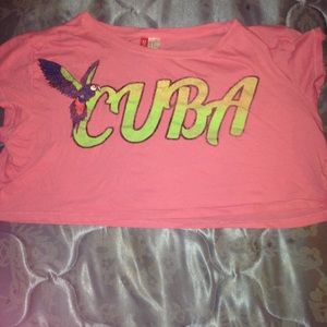 Pink Cuba Crop Trop