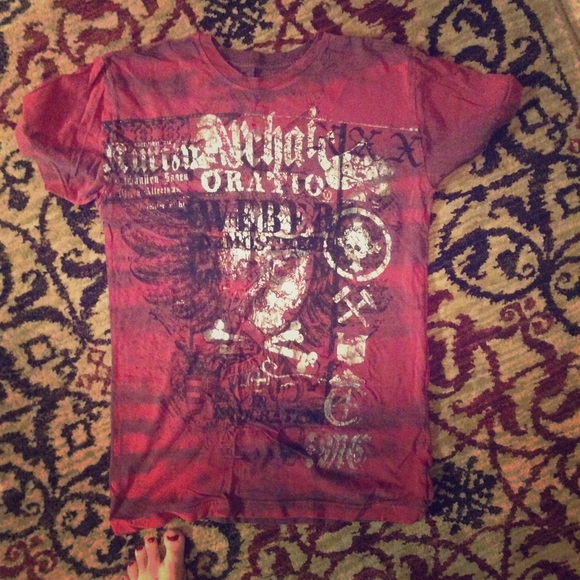 Men's affliction shirt
