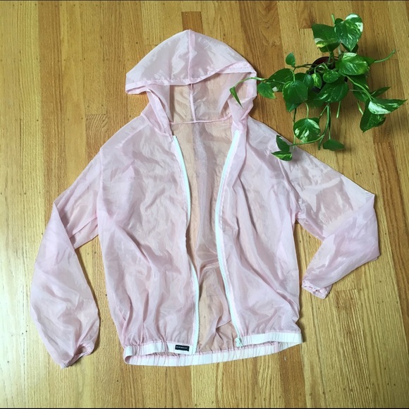 Brandy pink scar windbreaker