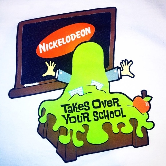 Vintage 90s Nickelodeon T shirt - Picture 2 of 2