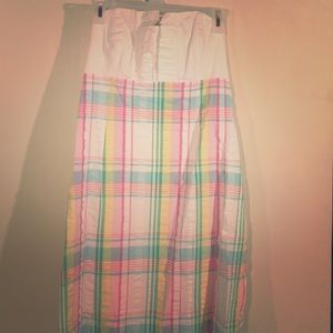 Lilly Pulitzer strapless dress