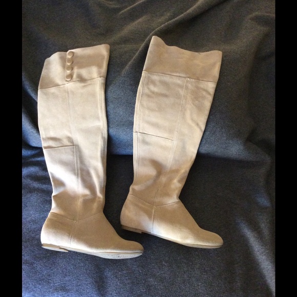 Chinese Laundry over the knee suede boots