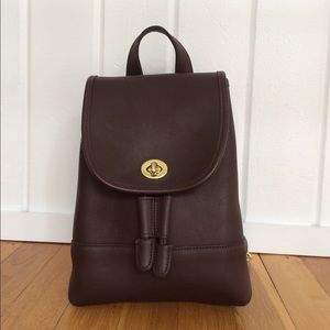 Coach Brown Backpack