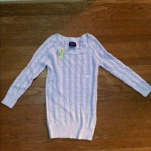 American Eagle Lavender Knit Sweater