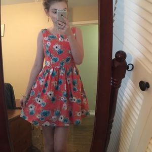 Forever 21 Retro Floral Mini Dress