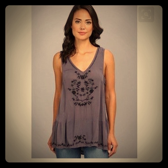 Free People Wild Strawberries Top