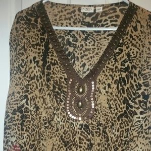 Cato s Nice long blouse beautiful with leggings