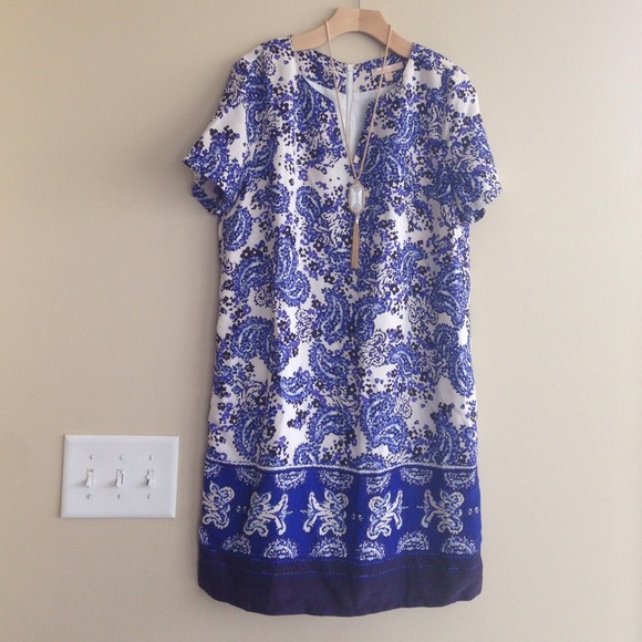 NWT! Stitch Fix Under Skies Blue Shift Dress s - Picture 2 of 4