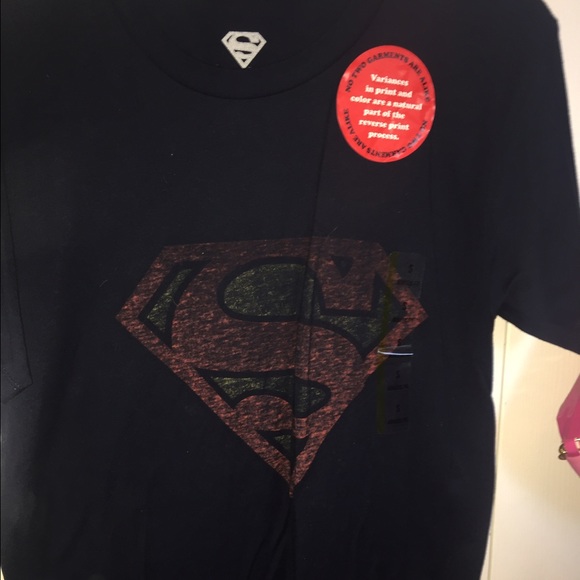 Superman printed tshirt